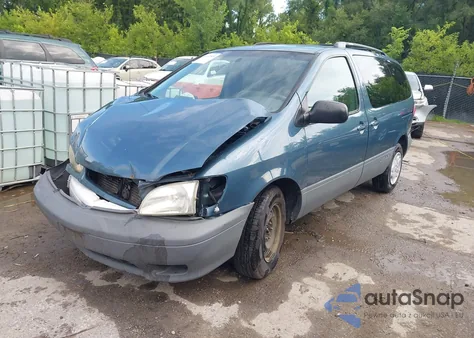 2003 Toyota Sienna Ce from USA, damaged, VIN 4T3ZF19C33U525143